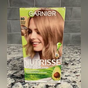 Garnier Nutrisse Ultra Crème Nourishing Hair Color - Medium Natural Blonde- BNIB